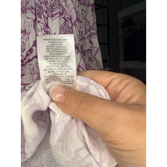 Tibi Isa Toile Cropped Edwardian Top Blouse Women's Size 0 - Picture 4 of 7